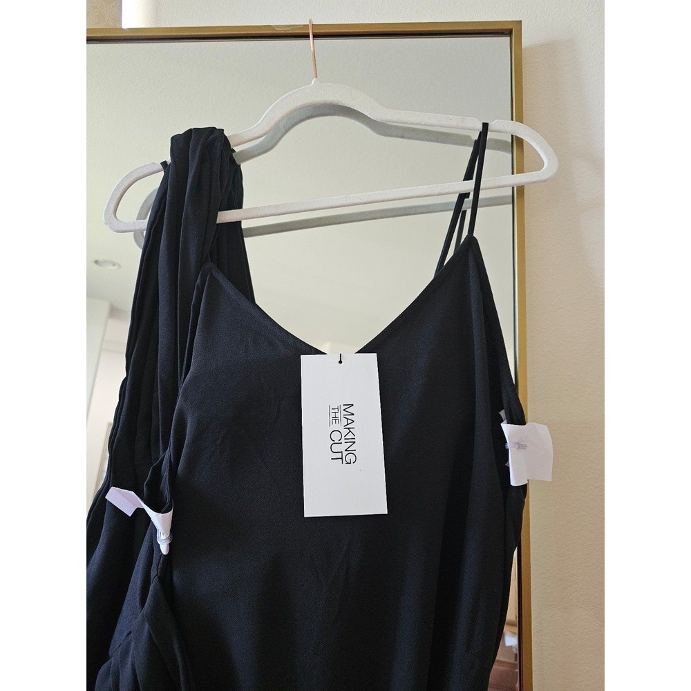 Making the Cut Season 3 Episode 5 Crepe Sash Wrapped Midi Dress